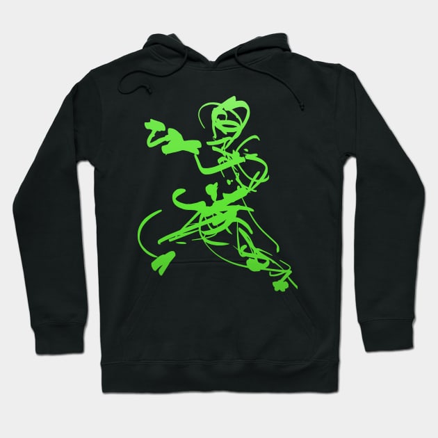 martial-art figure / stylish Hoodie by Nikokosmos